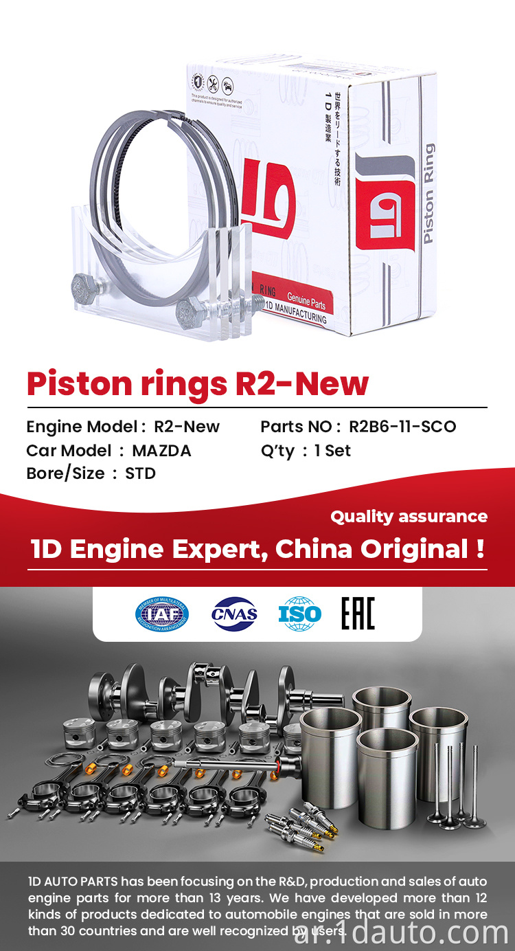 R2B6-11-SCO Piston Ring Set